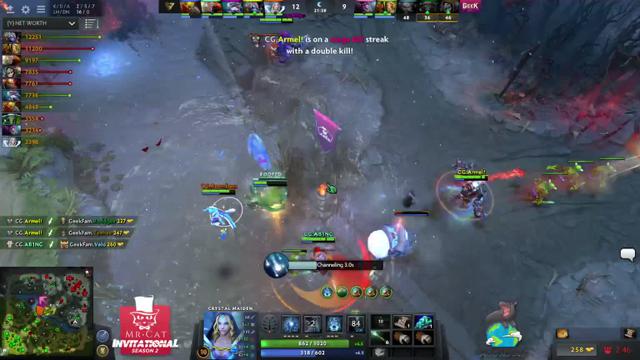 Armel gets a triple kill!