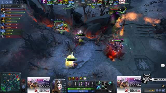 LeBronDota gets a double kill!