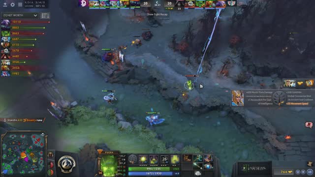 Cooman gets a triple kill!