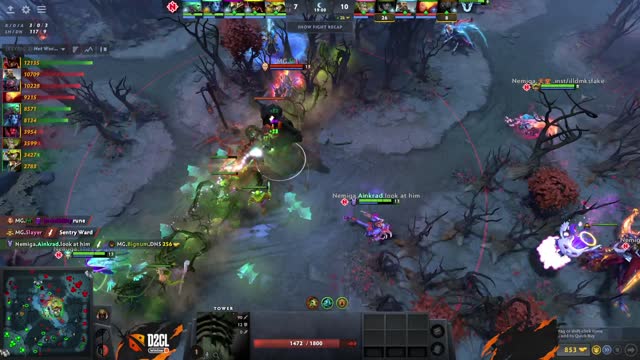 Ainkrad gets a triple kill!