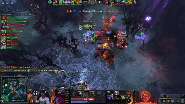 Beastcoast.Wisper kills EG.Abed!