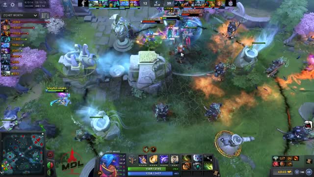 Topson gets a double kill!