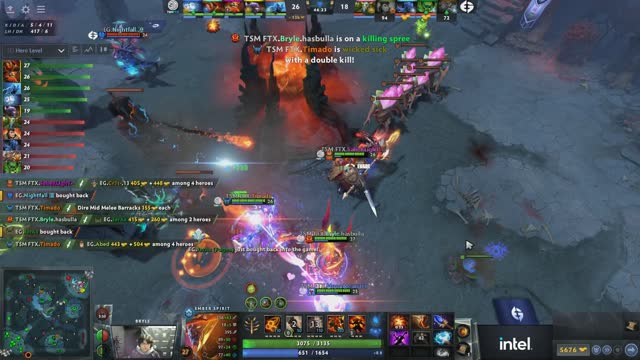 UND.Timado's double kill leads to a team wipe!