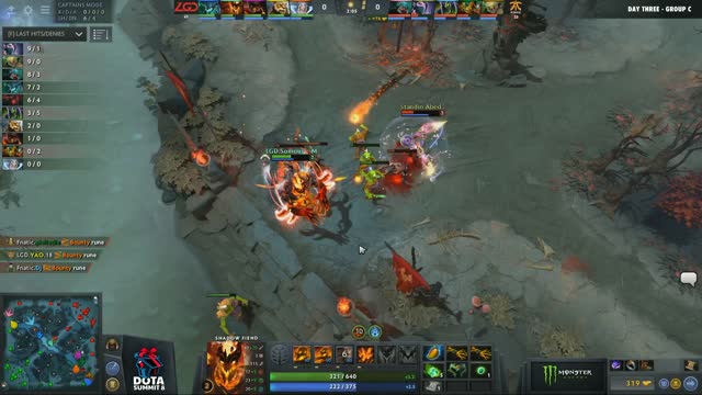 Fnatic.Abed takes First Blood on LGD.Maybe!