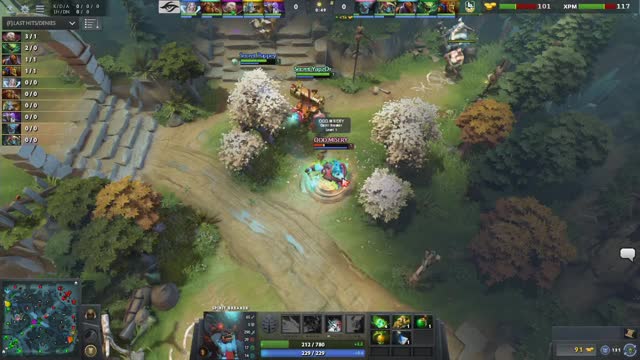 Puppey takes First Blood on MiSeRy-!