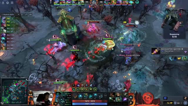 PSG.LGD gets 2 kills!