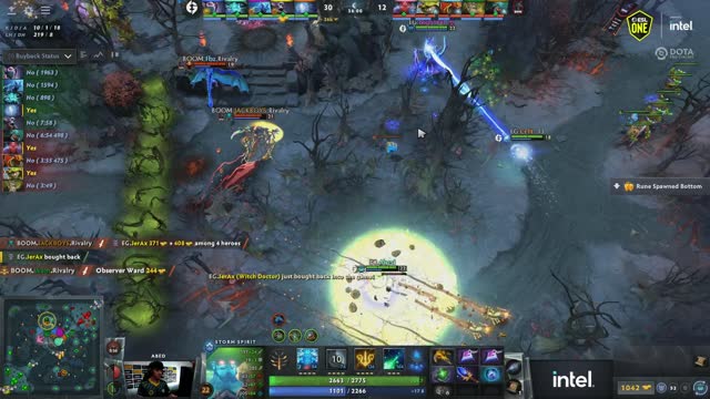 Arteezy gets a double kill!