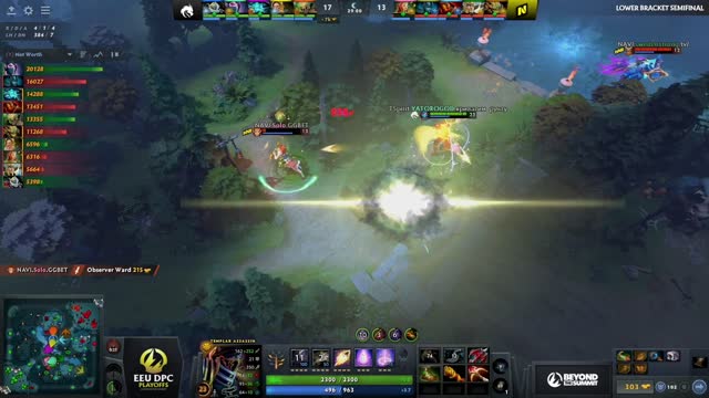 TSpirit.Yatoro kills Na`Vi.Solo!