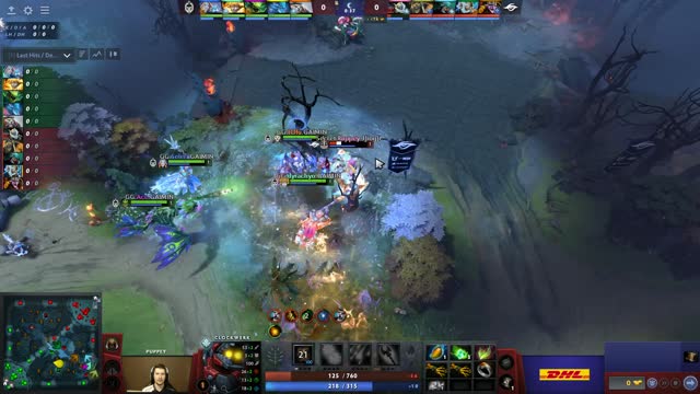 DyrachYO takes First Blood on Secret.Puppey!