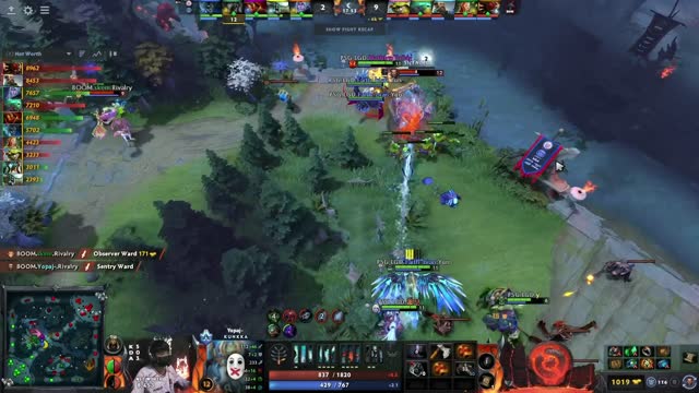 PSG.LGD.Faith_bian kills BOOM.Yopaj-!