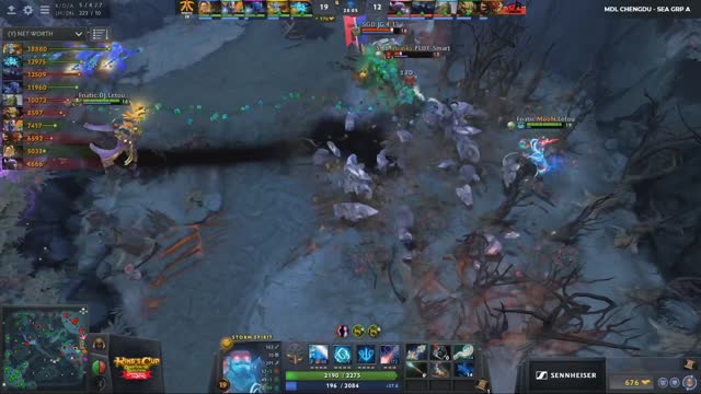 Fnatic.iceiceice gets a double kill!