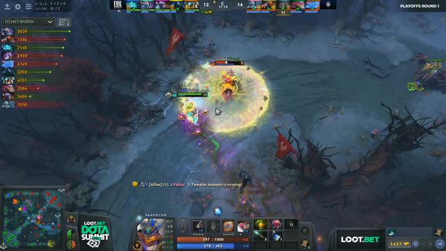 EG.Arteezy kills coL.Zfreek!