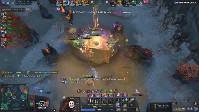 Radiant gets 4 kills!