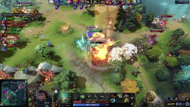 TSpirit.Yatoro kills PSG.LGD.y`!