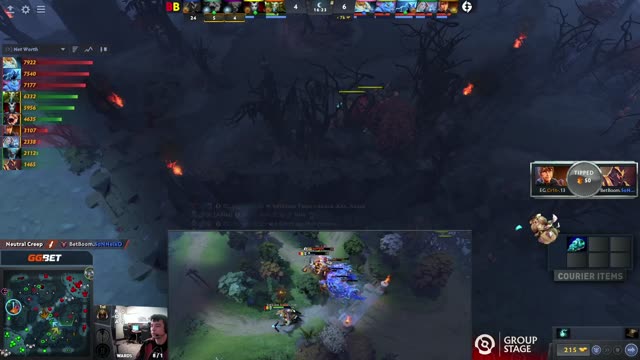 Arteezy kills Larl!