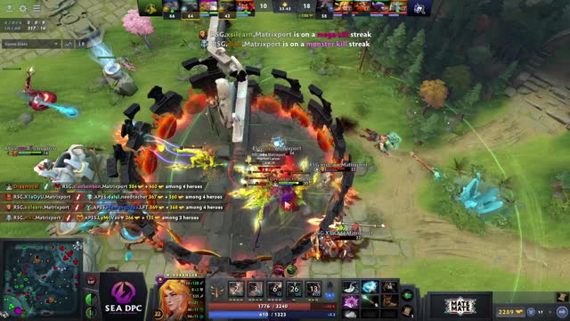 xsilearn's triple kill leads to a team wipe!