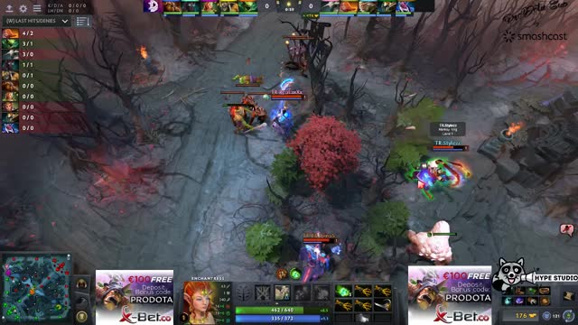 LeBronDota takes First Blood on ILLUSIONS!