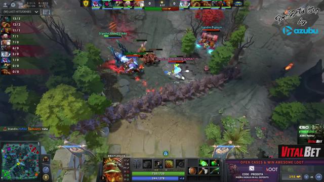 Cooman takes First Blood on VP.Ramzes666!