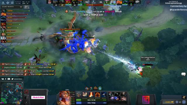 TSpirit.Iceberg gets a triple kill!