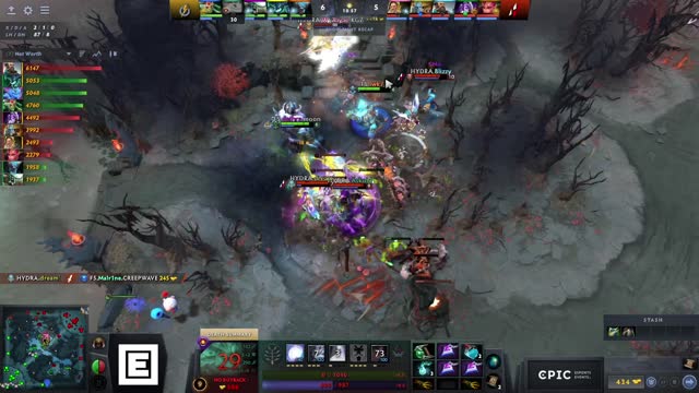 dream` gets a double kill!