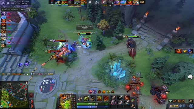 PSG.LGD gets 2 kills!