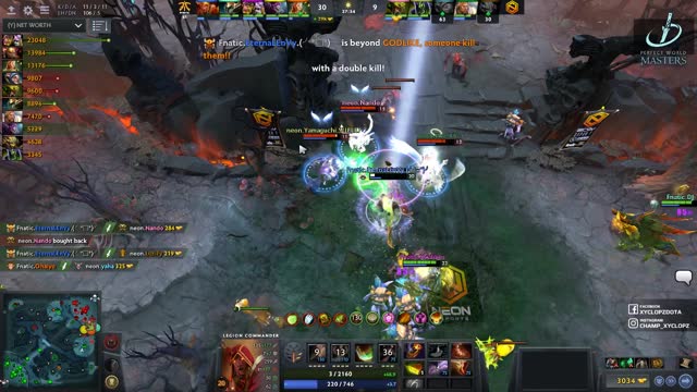 Fnatic.EternaLEnVy gets a double kill!