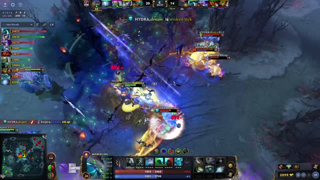 dream` gets a triple kill!