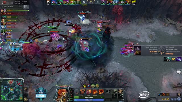 Na`Vi.Dendi gets a double kill!