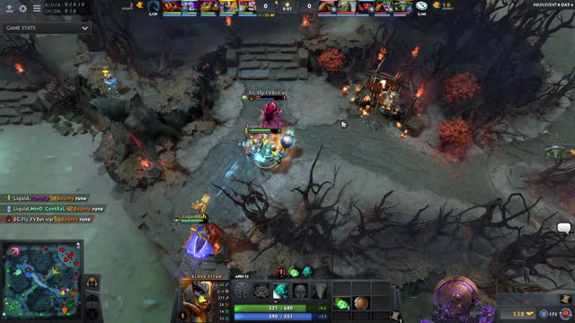 Liquid.KuroKy takes First Blood on EG.Fly!