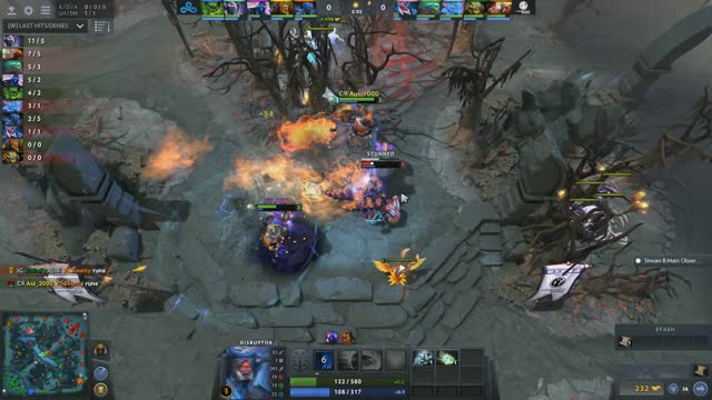 Aui_2000 takes First Blood on Q!