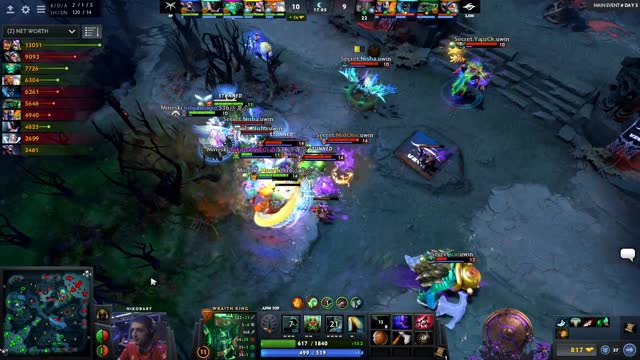 Mineski.Nikobaby gets two kills!