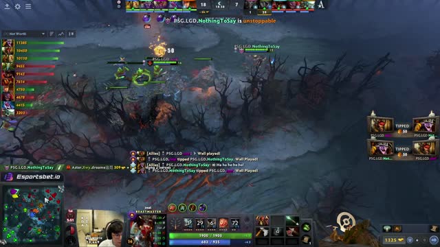 PSG.LGD gets 2 kills!