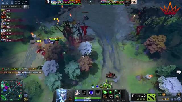 Team Freedom Dota 2 gets a kill!