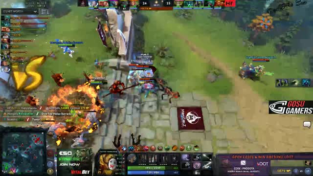 Benhur's triple kill leads to a team wipe!