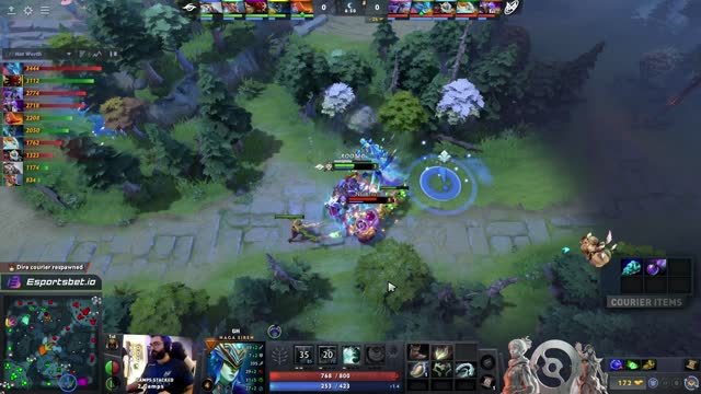 Nigma.MinD_ContRoL takes First Blood on Secret.Puppey!