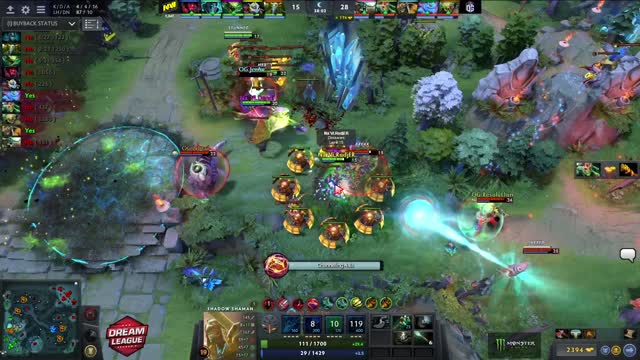 Dendi gets a double kill!