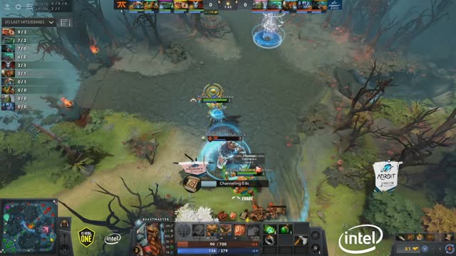 Fnatic.Jabz takes First Blood on Adroit.Bok!