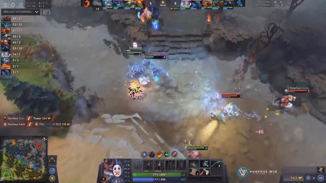 Newbee gets 2 kills!