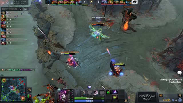 Liquid.MATUMBAMAN kills Secret.MidOne!