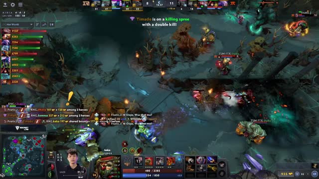 TSM FTX.Timado's double kill leads to a team wipe!