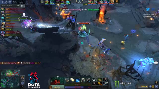 Fnatic.EternaLEnVy gets a double kill!