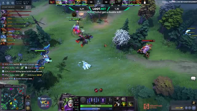 sedoy gets a double kill!