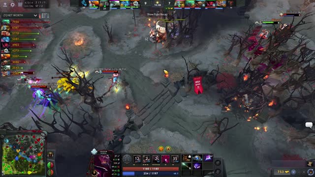 EHOME.XinQ gets two kills!