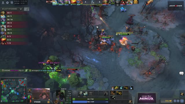 EHOME.XinQ gets a double kill!