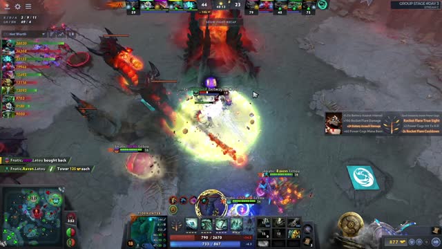 Fnatic.Raven kills Beastcoast.Stinger!