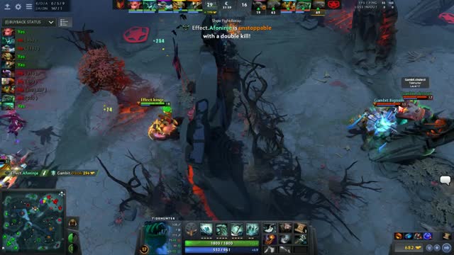 Afoninje's ultra kill leads to a team wipe!