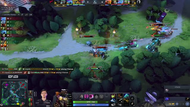 zai gets a double kill!