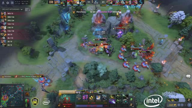 Newbee gets 2 kills!