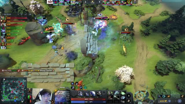 PSG.LGD gets 2 kills!