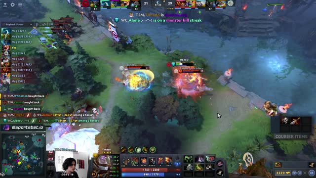 TSM FTX.Timado gets a triple kill!